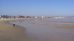 The beach in Weymouth